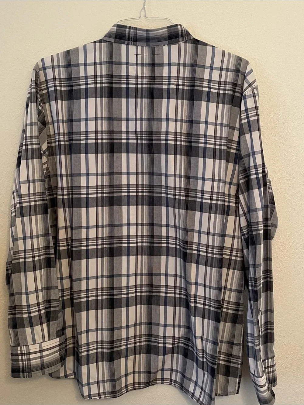 Company Eighty One Men’s‎ Button Up Shirt XXL Blue Plaid Western